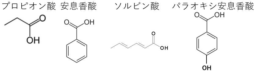 保存料の構造